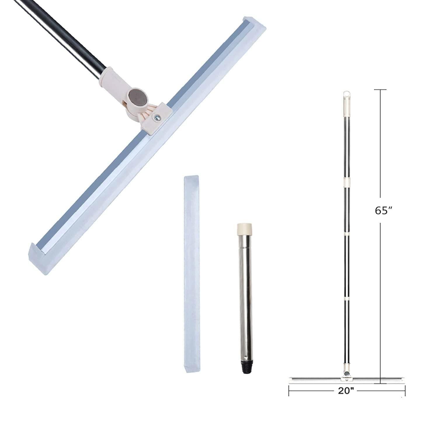Magic silicon extendable silicon broom